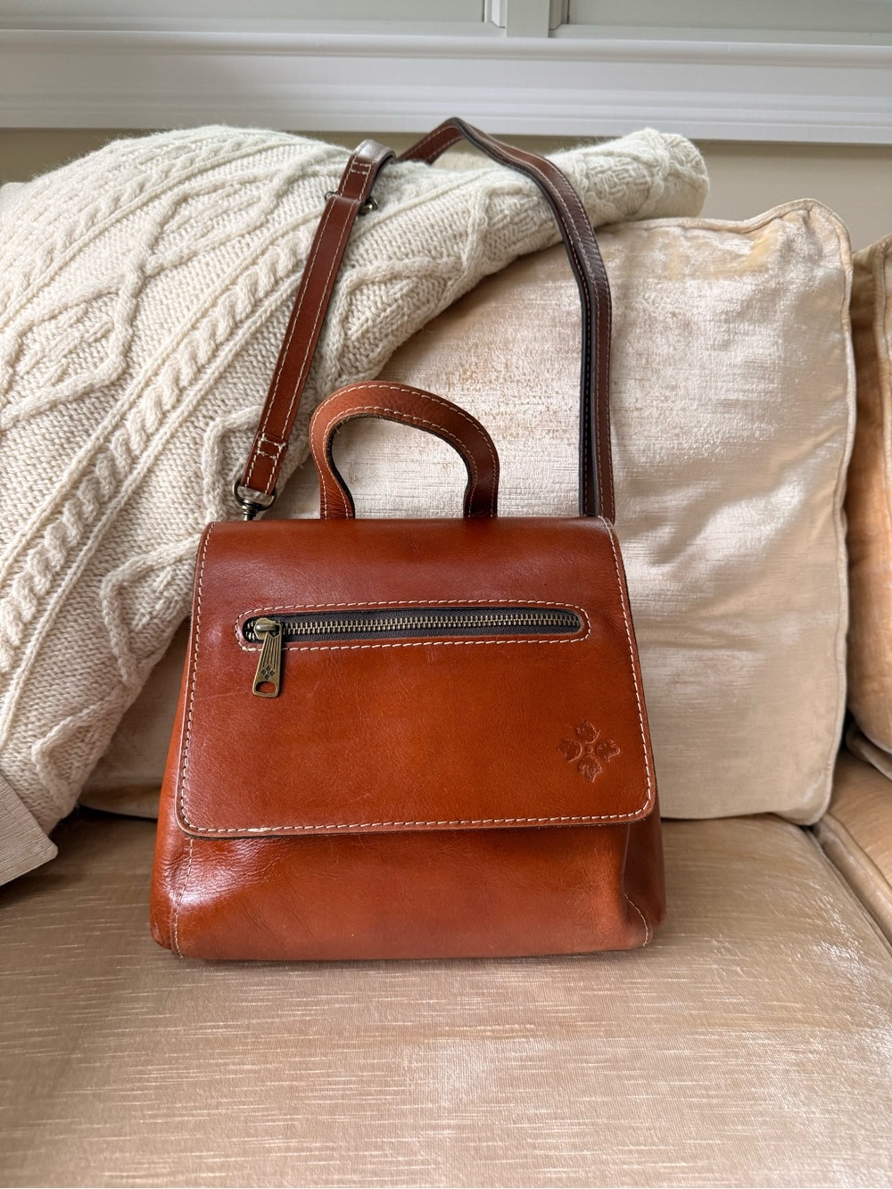 Patricia Nash Molina convertible backpack/ satchel.